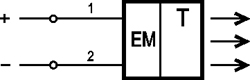 Схема подключения OY AT83A-2-50-P